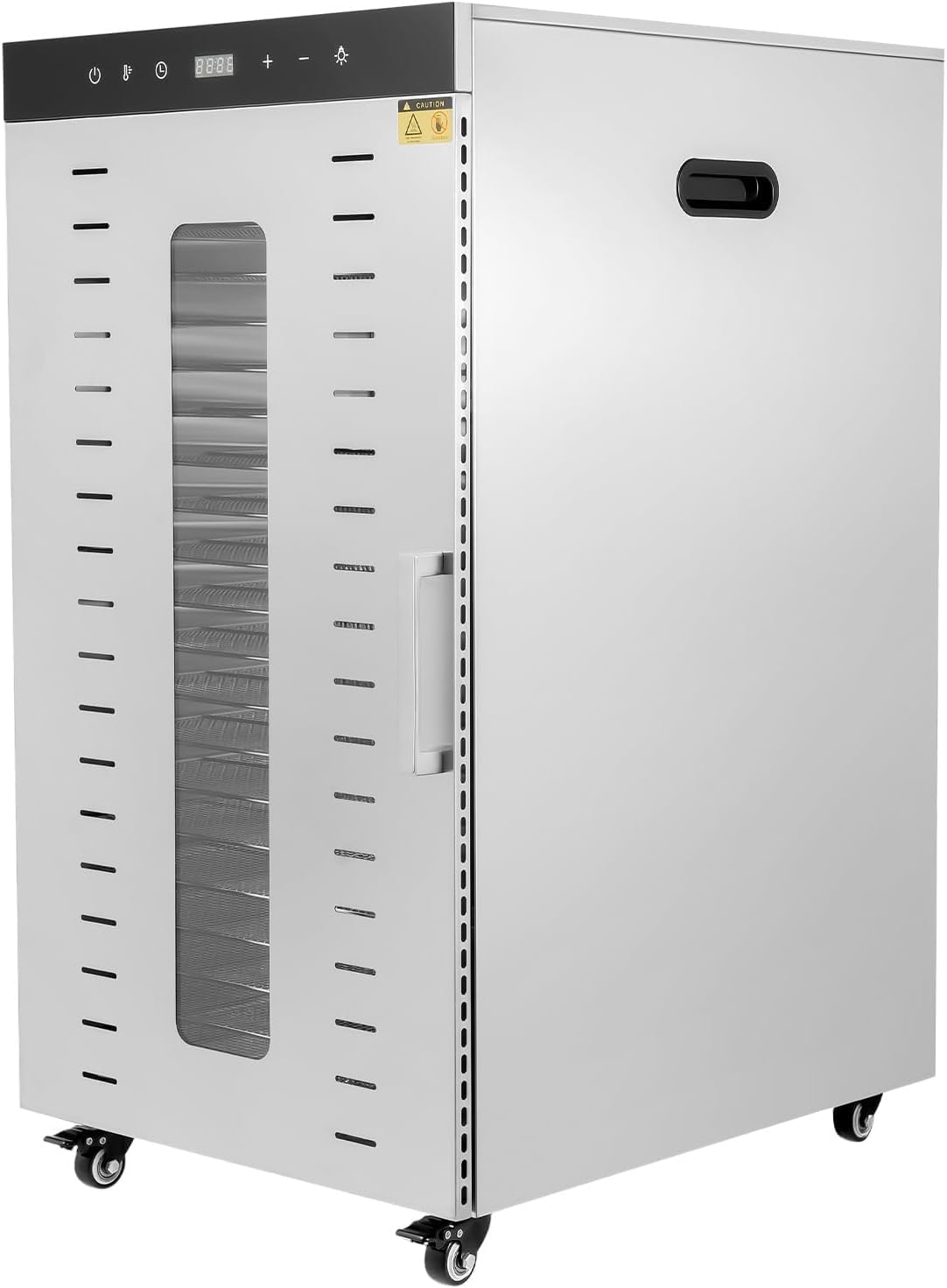 Déshydrateur déshydrateur alimentaire, 1700 W, Noir, Alimentaire Professionnel à 20 Plateaux, Température Et Durée Réglables