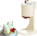 PweKzxt sorbetière, 1000 ml, 1 L, Beige, Distributeur de Domestique, en Cornet, Petite Automatique, pré-congélation