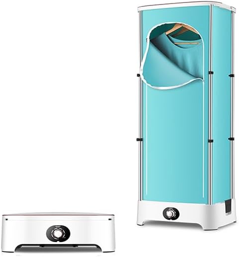 MegLob Sèche-linges avec pompe à chaleur, 50x35x150 cm, 900 W, Blanc, Sèche-Linge Portable, Sèche-Linge Électrique Pliant