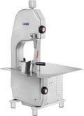 Royal Catering trancheuse électrique, 880 W, 180 mm, 440 x 460 mm, Argenté, RCBS-1650.1ECO Scie à Os Boucher Électrique (