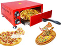 HYQNG four à pizza, Argenté, Cuiseur à pizza commercial, comptoir en acier inoxydable, machine à pizza de table