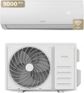 EVVO déshumidificateur, 000 BTU, Blanc, Climatiseur Split Clima WiFi Refroidissement et chauffage, connectivité WIFI