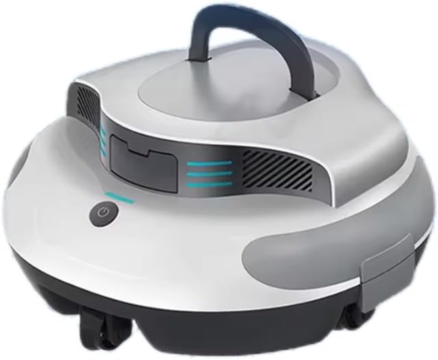 Robot Systèmes de nettoyage automatique, 3,8 kg, Noir, nettoyeur de piscine sans fil pour petites piscines jusqu'à 99 ㎡