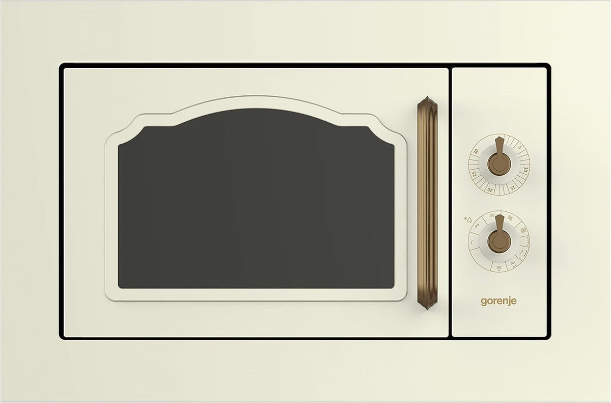Gorenje Classique, 23 L, 800 W, 23 L, 800 W, Noir/Argenté, Micro-onde combiné