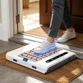 AETEREOS Produits nettoyants pour chaussures, 350 x 353 x 53 mm, ≤ 50 dB, 5,3 cm, 50 dB, ABS, Noir, Nettoyeur de semelles compact