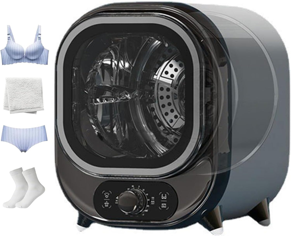 Sèche Sèche-linges à condensation, 5 kg, Blanc, nettoyage à 360° pour appartements, voyages et usage domestique