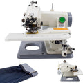 Machine machine à coudre, 1200 tr/min, 8 mm, Noir, à ourler professionnelle pour point aveugle avec pédale