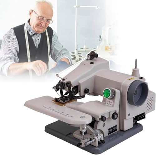 Machine machine à coudre, Noir, à coudre de bureau avec 10 aiguilles, outil professionnel pour ourler les pantalons et les jupes