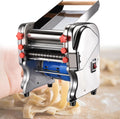 Laminoir machine à pâtes, 34 x 28 x 34 cm, 550 W, 20 Cm, acier inoxydable Acier, Noir, électrique Professionnel Dépaisseur Réglable