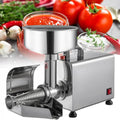 MYUYEE Machines à pâtes, Argenté, Machine électrique de filtre à tomate, Machine commerciale de presse alimentaire en acier inoxydable