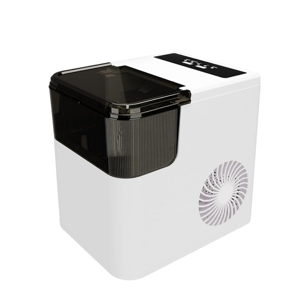 Qianly machine à glaçons, Transparent, Comptoir Espaces Restreints avec Couvercle e Appareil pour Bureau