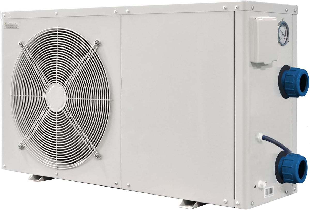 Steinbach Pompes à chaleur pour piscine, 5,8 kW, 220 V, Gris, Pompe à Chaleur Water Power 8500