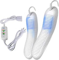 GeRRiT Kits de cirage, Gris, Sèche-Chaussures Portable rétractable, sèche-Chaussures électrique, Chauffe-Chaussures Portable avec minuterie