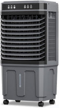 Climatiseur climatiseur portable, 20 litres, Blanc, Portable avec 4 Compartiments à Glace, réservoir d'eau