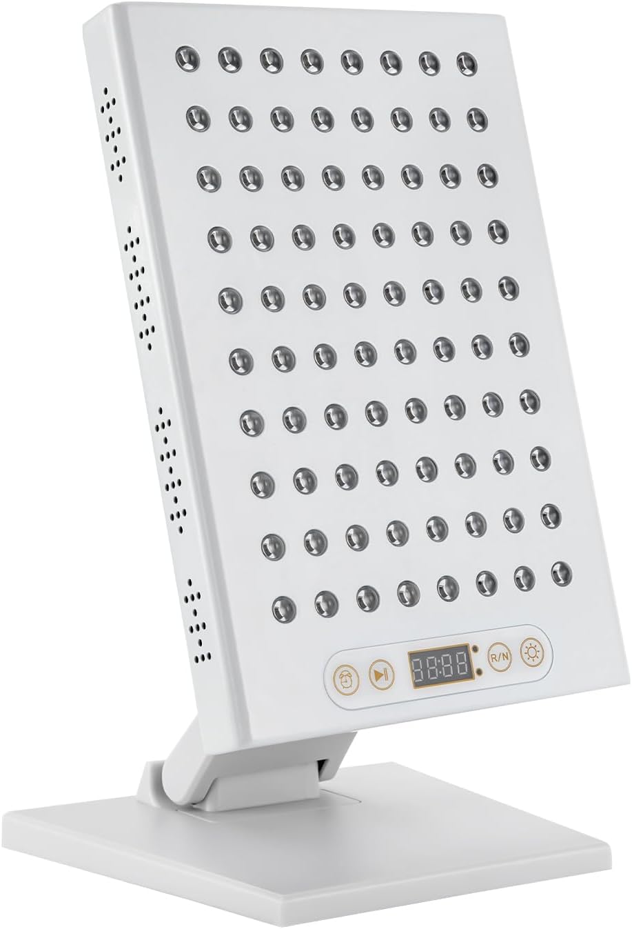 awolsrgiop Thérapie par infrarouge, HY-400 W, 20 x 3 x 30 cm., 55 ± 5 % W, 55 W, ABS, blanc., Lampe à lumière rouge avec 80 LED