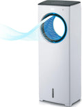 MovilCom Climatiseurs portables, 4 l, Blanc, ® Climatiseur d'été, Climatiseur évaporatif 3 en 1, Refroidisseur