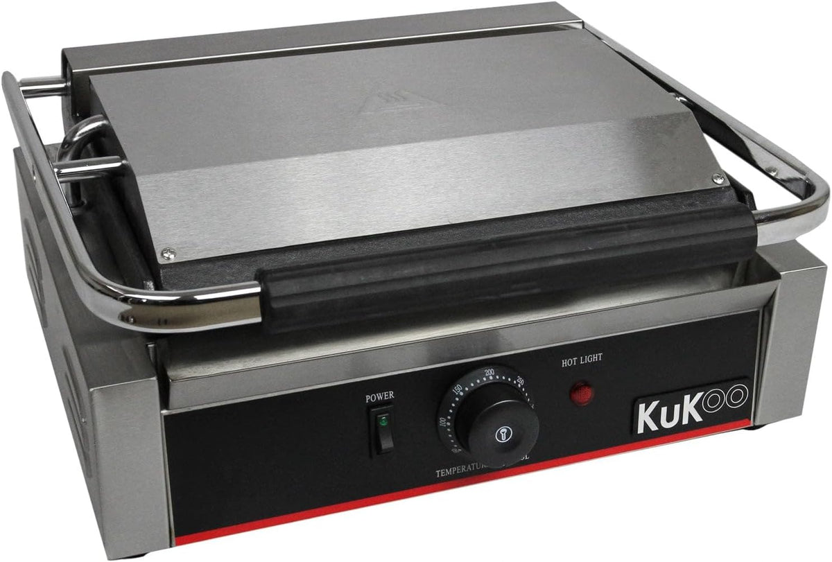 KuKoo Appareils à sandwich et presses à panini, 43 cm (l) x 31 cm (P) x 21,5 cm (H), Noir