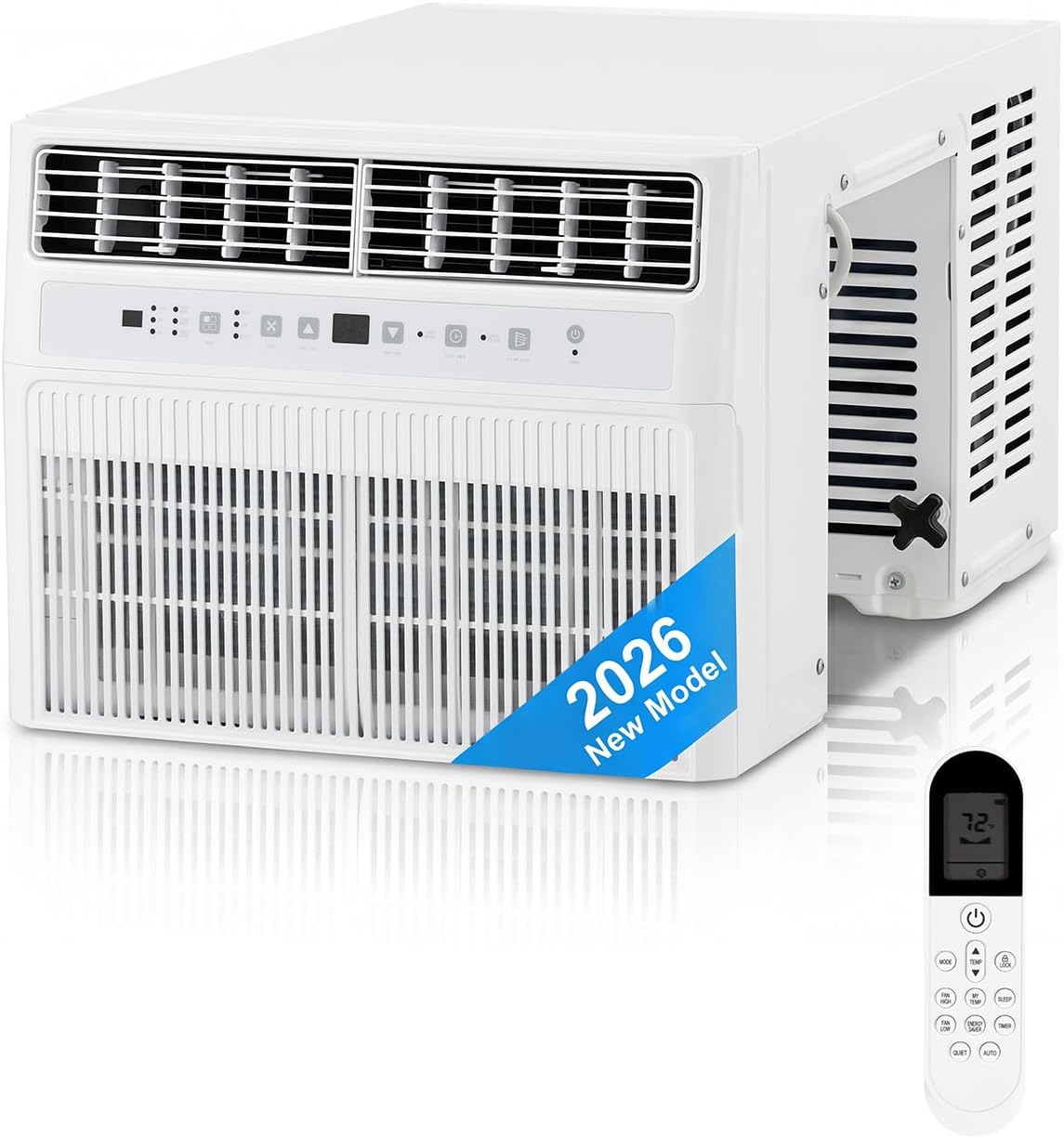 climatiseur portable MESCXTY, 000 BTU, 32,5 m, Blanc, 3 Vitesses de Ventilation, télécommande et minuterie