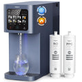 TOKIT fontaine à eau, Noir, T1 Ultra Système d'Osmose Inverse de Comptoir, (5-100 °C) Distributeur d'eau Chaude et Froide