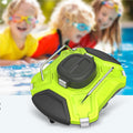 RayGenius Systèmes de nettoyage automatique, Noir, Robot Nettoyeur De Piscine sans Fil, Robot Nettoyeur Intelligent