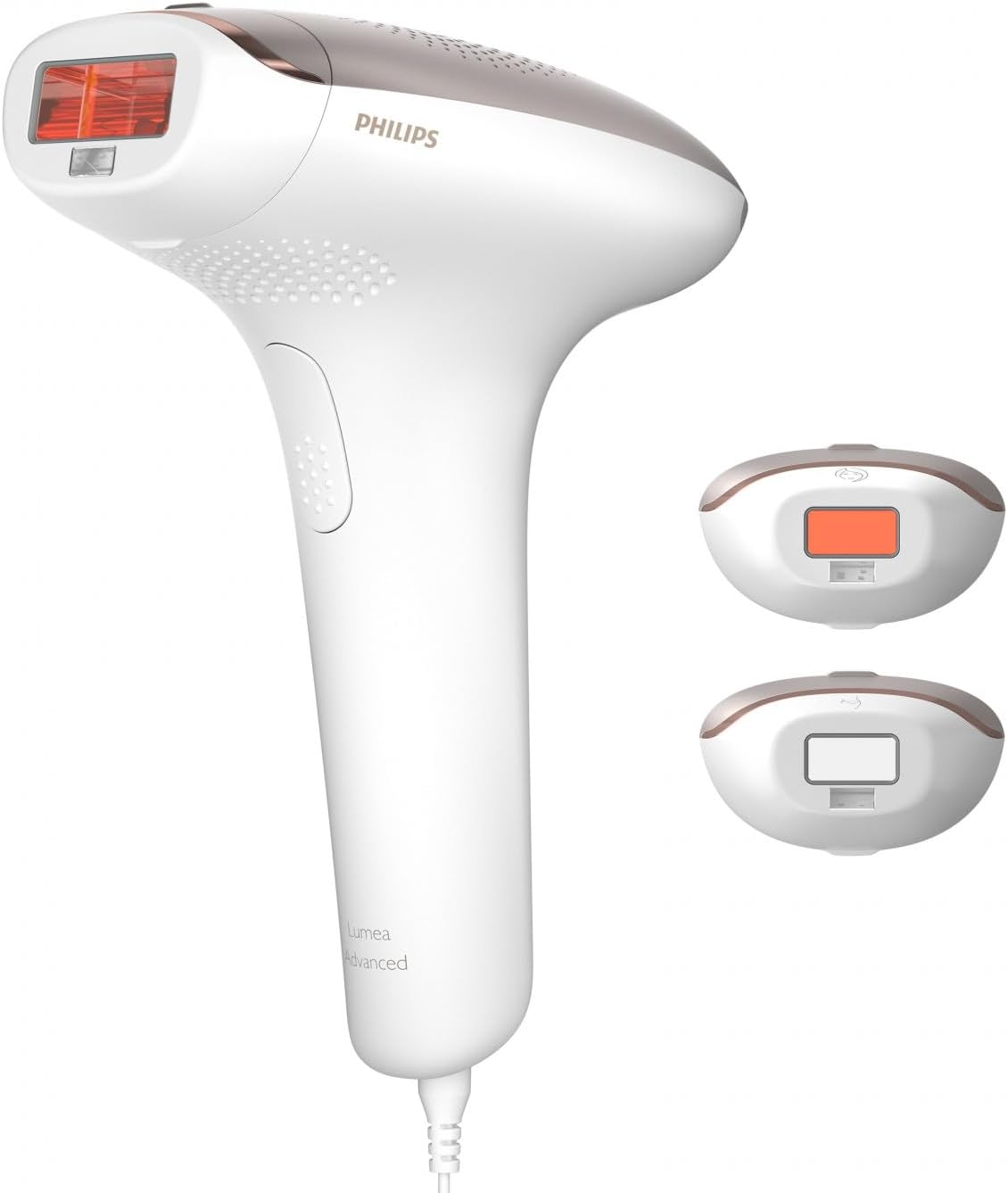 PHILIPS épilateur à lumière pulsée, Noir, Lumea Advanced SC1998/00 épilateur léger Lumière pulsée Ivoire