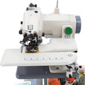 AiODiO machine à coudre, 120 W, 110 V/220 V, 8 mm, Gris, pour couturières, Machine à ourler à Point Invisible Portable