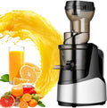 SXYKXYDL pulvérisateur, 150 W, Noir, Extracteur de jus compact à froid, extracteur de jus automatique à rotation lente pour la maison