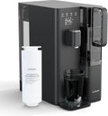 KLARSTEIN distributeur d'eau chaude, 5 L, 1,5 L, Noir, filtre à eau VitalPour - osmose inverse 5 étapes, instantanée