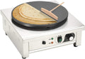 Ksodgun Crêpières, 3000 W, Noir, Crêpière Électrique avec Bac Récupération Anti-adhérent Galette