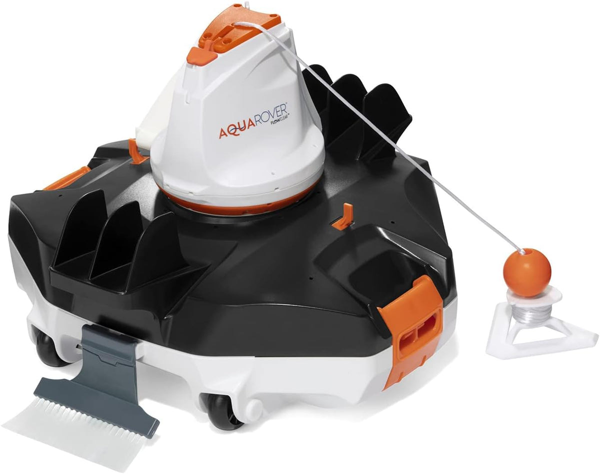 Bestway Systèmes de nettoyage automatique, Noir, Robot de Piscine Autonome AquaRover pour Fond Plat