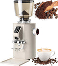 vnmudzeo broyeur, 453 G, 2800 TR/Min, Beige, Moulin à Café Professionnel De Bureau, Automatique à, 9 RéGlages D'éPaisseur