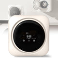 levigationlu lave-linge, 3.5 L, Blanc, Mini Machine à Laver Compacte, Laveuse Et Sécheuse Portative, Sèche-Linge Mural avec Drain