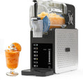 GarveeTech sorbetière, 200 W, 1,9 l, 400 ml, Noir, slush avec auto-nettoyage et 5 programmes, Réservoir de pour cocktails