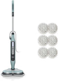 Shark Balais vapeur, Noir, Steam Mop Balai automatique à vapeur et à récurer, 3 modes S8201EUCP, 3 réglages vapeur