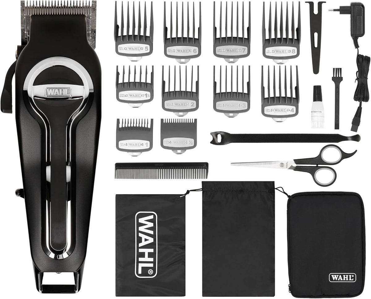 Wahl Tondeuses à cheveux, Noir, Elite Pro Hair Cordless Clipper, Tondeuse à cheveux sans fil pour hommes, tondeuse à cheveux pour hommes