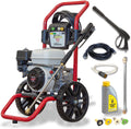 WASPPER nettoyeur haute pression, 200 Bar, 8,5 L, 7,5 m, Noir, Thermique / 2900 PSI, Moteur Honda GP160 163 CC 4 Temps