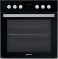 Bauknecht Cuisinières, 65 l, Transparent, porte SoftClose, air chaud - Panneau de commutation en verre - Efficacité