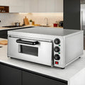 AityBuy four à pizza, 2 000 W, acier inoxydable, Argenté, De Comptoir, Four Portable, Four Grille-Pain pour Machine à Pizza