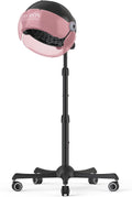 TASALON Casques chauffants, 1875 W, Rose, le salon de voiture - Avec roulettes et minuterie