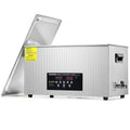CREWORKS Fournitures pour le nettoyage du laboratoire, 22 L, 480 W, 600 W, Argenté, Nettoyeur à Ultrasons Professionnel avec Chauffage