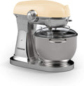 Schneider robot pâtissier, 5,7 litres, Argenté, SCFP57CR, Bol inox, 10 vitesses, Puissance 1500 watts, Mouvement planétaire