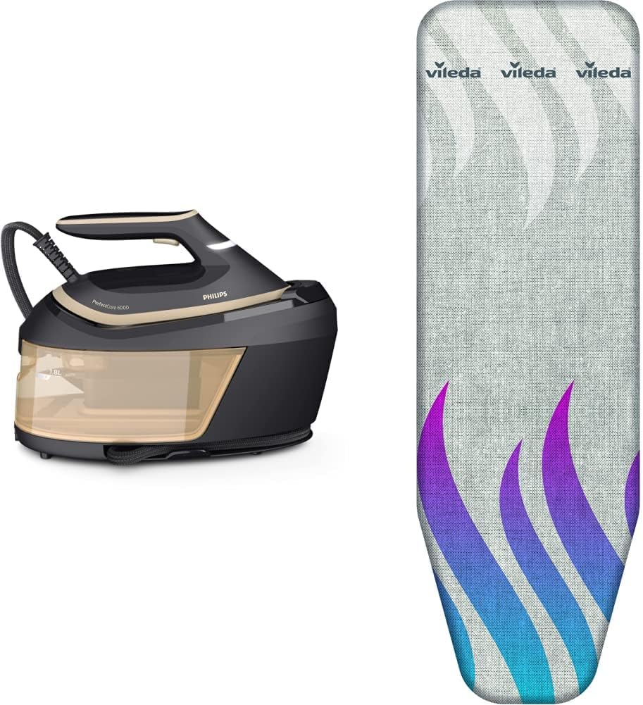 Philips Domestic Appliances centrale vapeur, 2400 W, 600 g, Noir, PerfectCare Série 6000