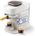PHILIPS machine à café, Blanc/Jaune, Baristina Machine à expresso, tassage et infusion automatiques, Expresso