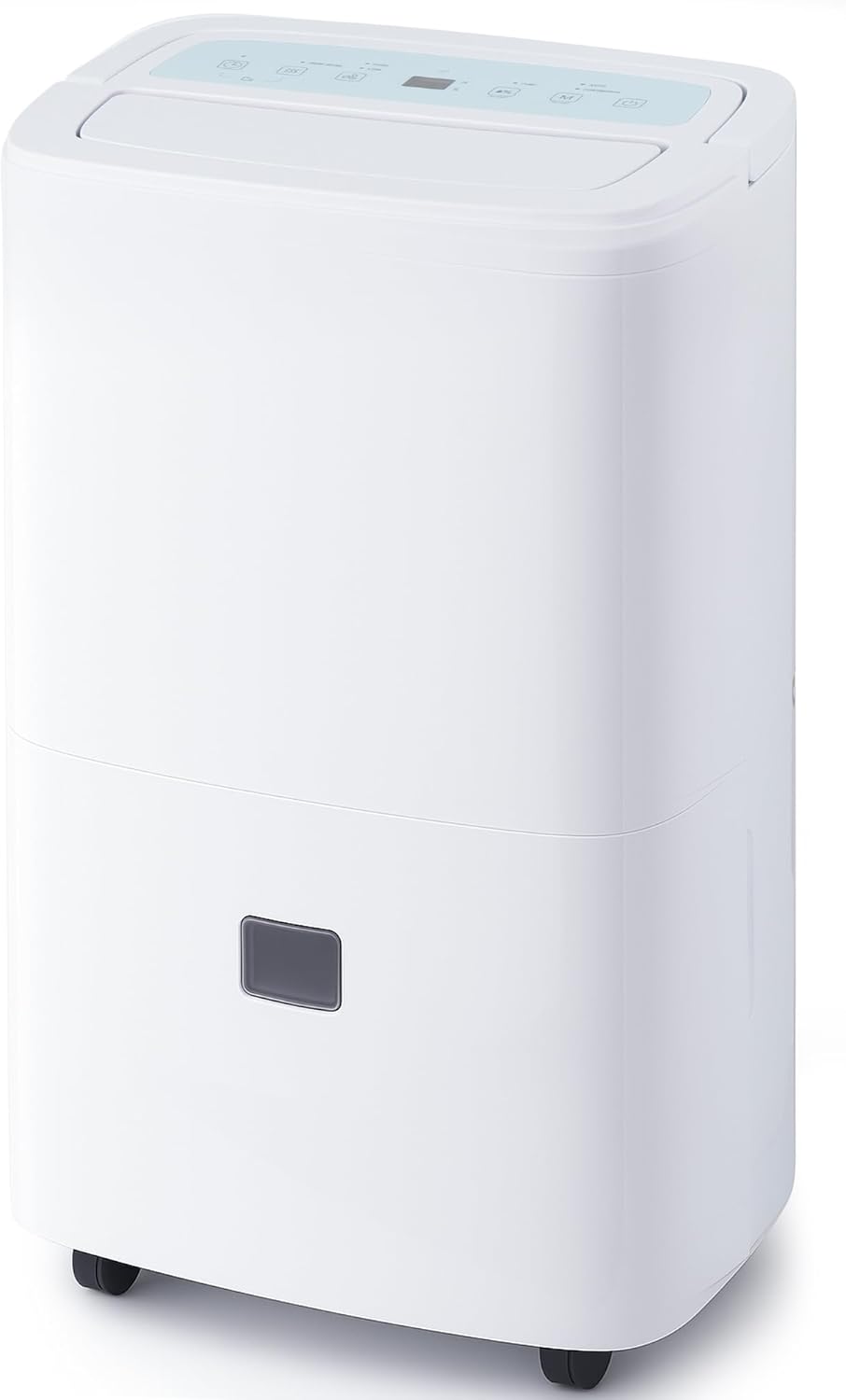 katenpo déshumidificateur, 90 L, 5 m, 43 dB, 240 m, 8 L, Blanc, /Jour Deshumidificateur d'Air Électrique Drainage Continu