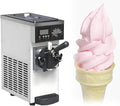 PweKzxt sorbetière, 5 Kg, Acier inoxydable, Blanc, Machine à Glace Mono-Parfum, Professionnelle, DéBit De 4 à /H