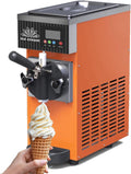 GYKOZY sorbetière, Acier inoxydable, Violet, Orange, Gris, Blanc, Machine à Glace Professionnelle, comptoir