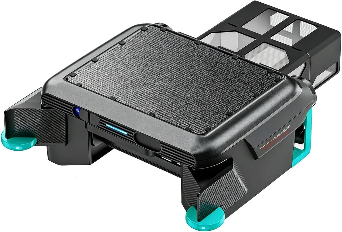 Écumoire Systèmes de nettoyage automatique, 34,8 × 27,8 × 161 cm/13,7*10,9*63,4 pouces, 220 V/110 V., Noir, de piscine robotique alimentée