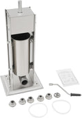 Fermoirper Machines à pâtes manuelles, 30 x 65 cm, 5 L, 5 L, 5 Litres, Acier inoxydable, Argent, Appareil à Churros Métallique