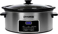 HOMECOOKIN Mijoteuses, 8 litres, Noir, - Mijoteuse programmable numérique de avec minuterie